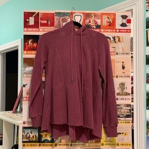 NWT ANTHROPOLOGY PLUM HOODIE